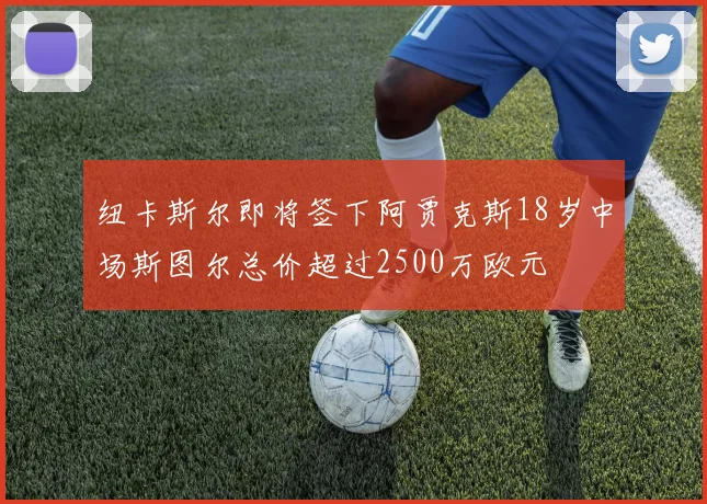 纽卡斯尔即将签下阿贾克斯18岁中场斯图尔总价超过2500万欧元